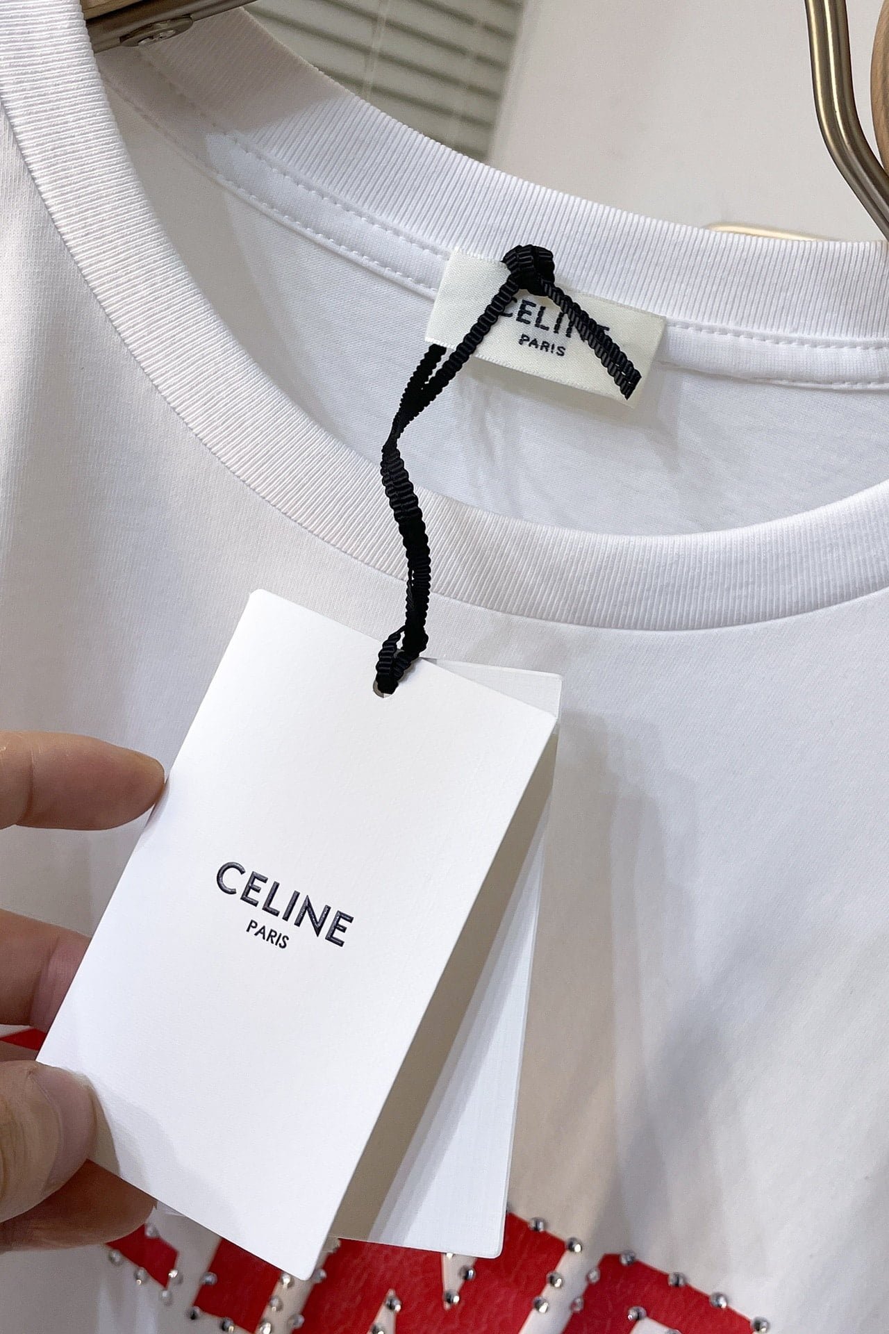 Celine  Loose T-Shirt in cotton jersey