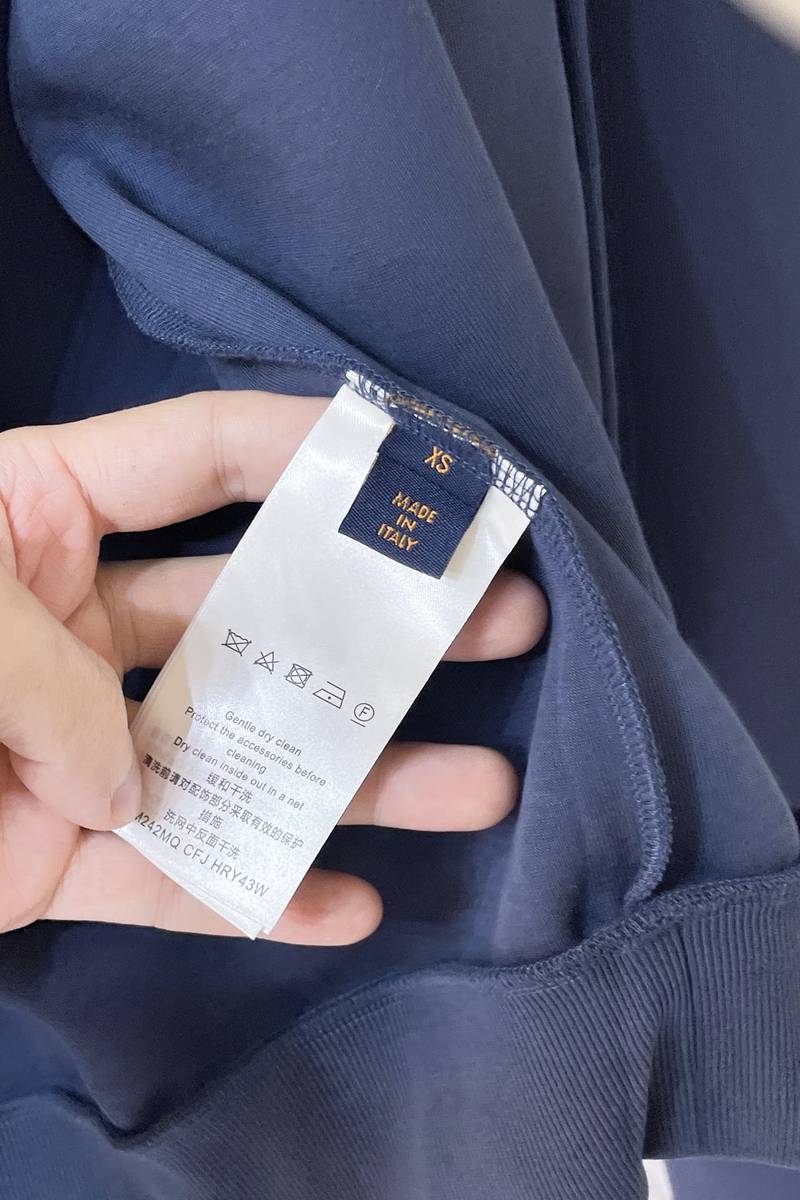 LV Embroidered Jersey Zip-Through Hoodie+TEmbroidered Jersey Jogpants