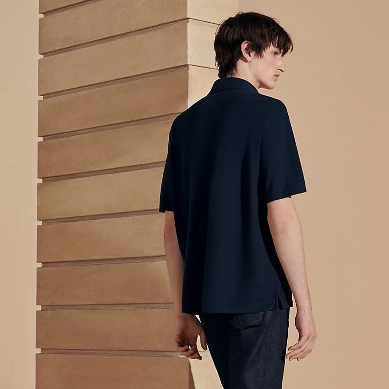 Hermes polo shirt with pocket