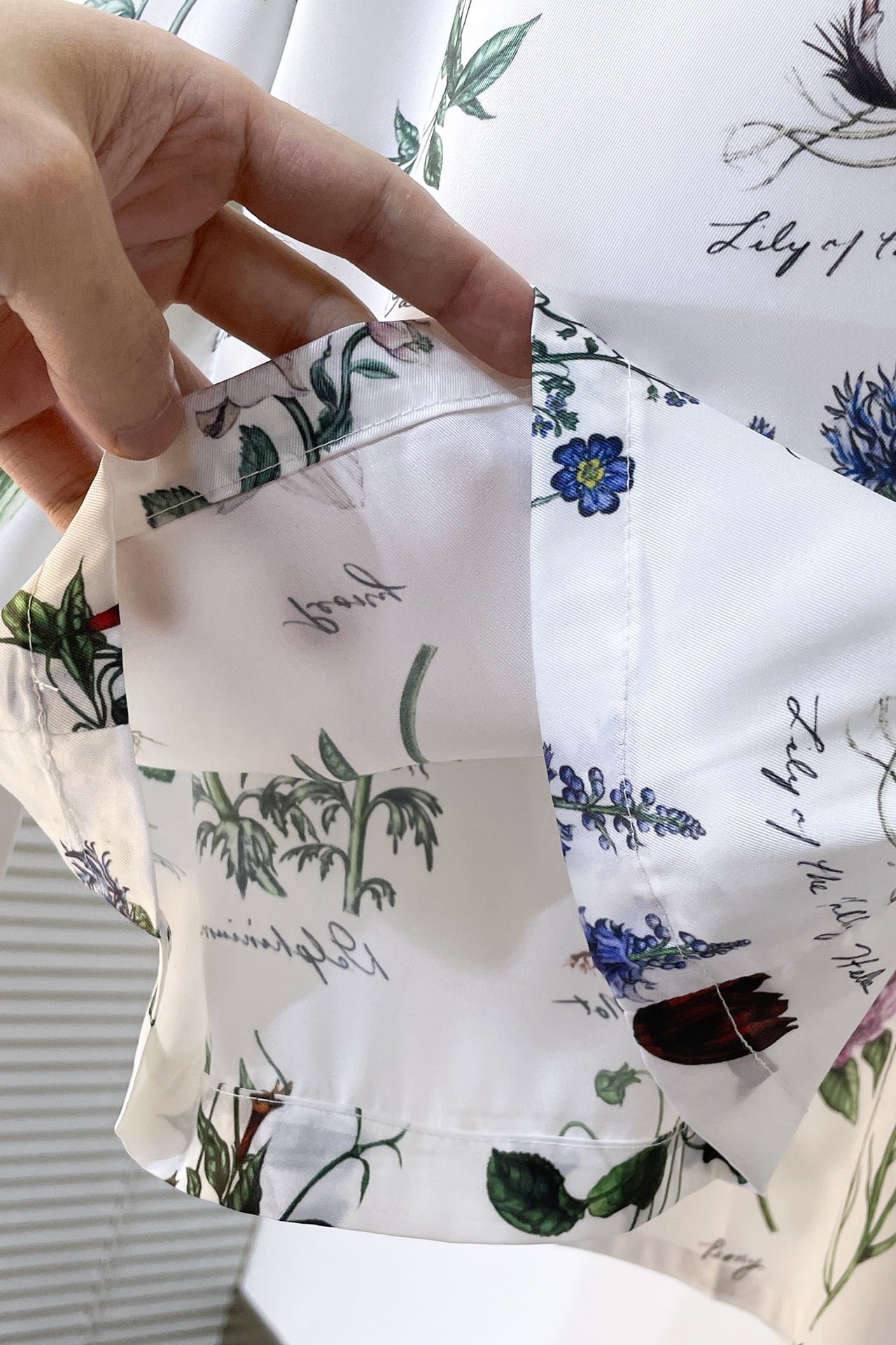 Dior Herbarium Illustration Bermuda Shorts