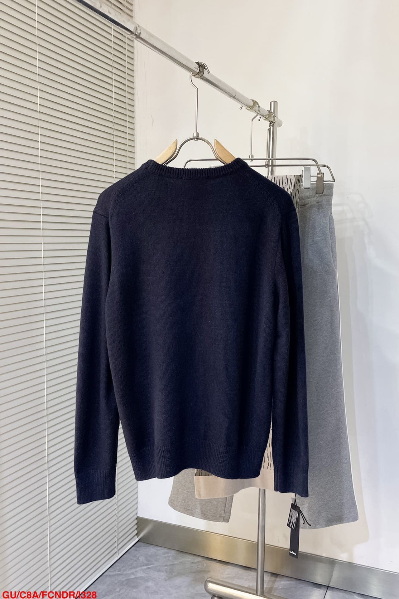 Wool sweater with Gucci intarsia