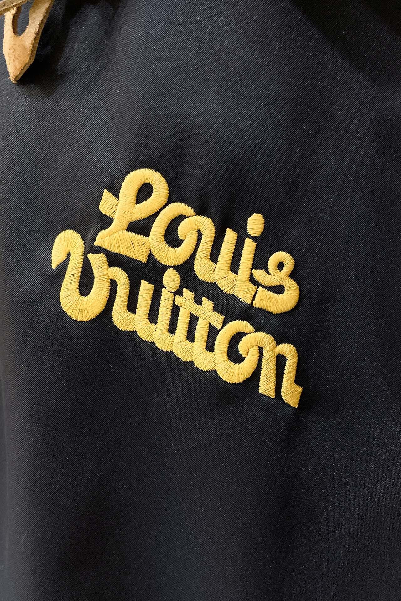 Cotton Aviator Jacket With Monogram Fleece Collar