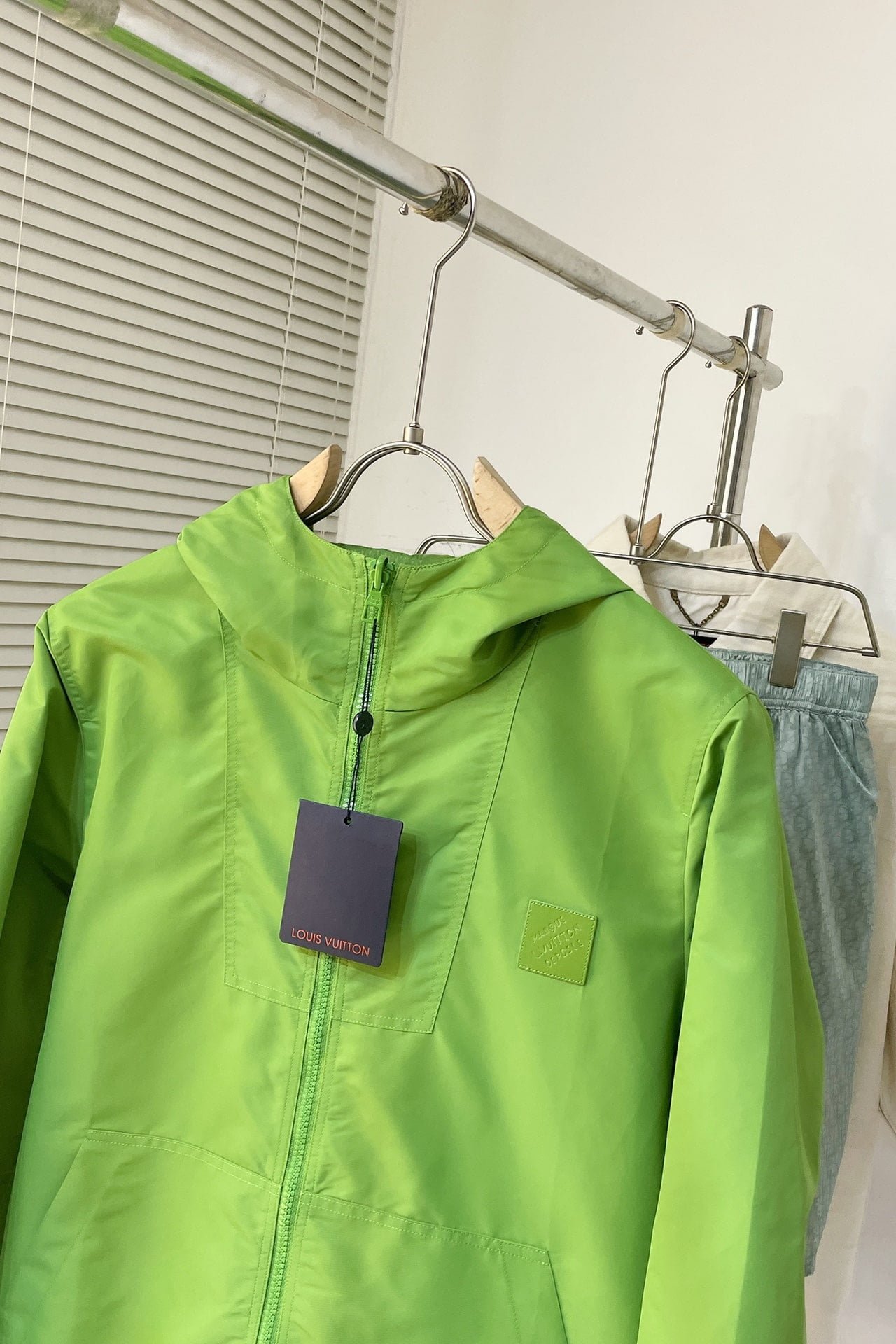 LV Damier Jacquard Reversible Windbreaker