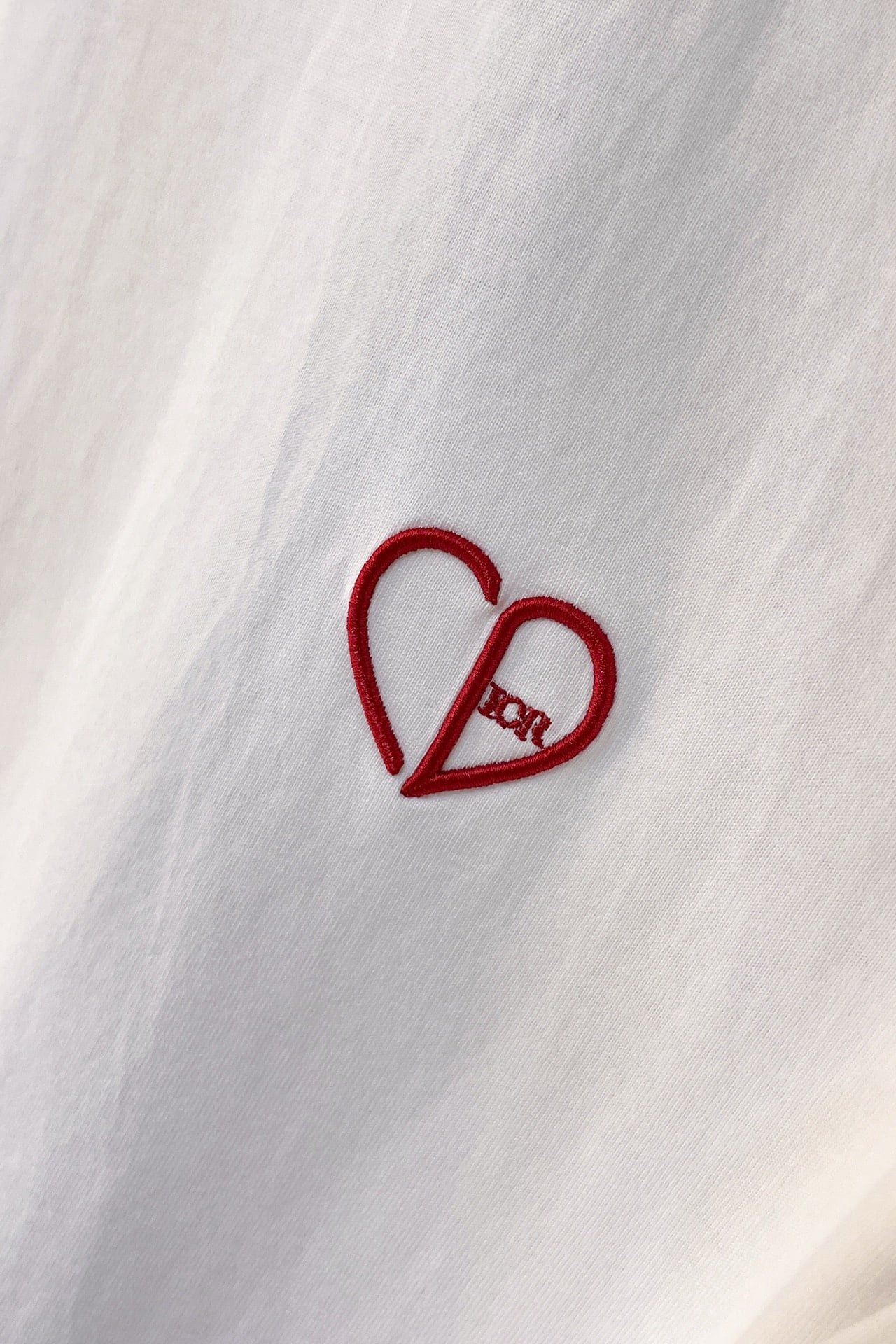 Dior CD Heart Relaxed-Fit T-Shirt