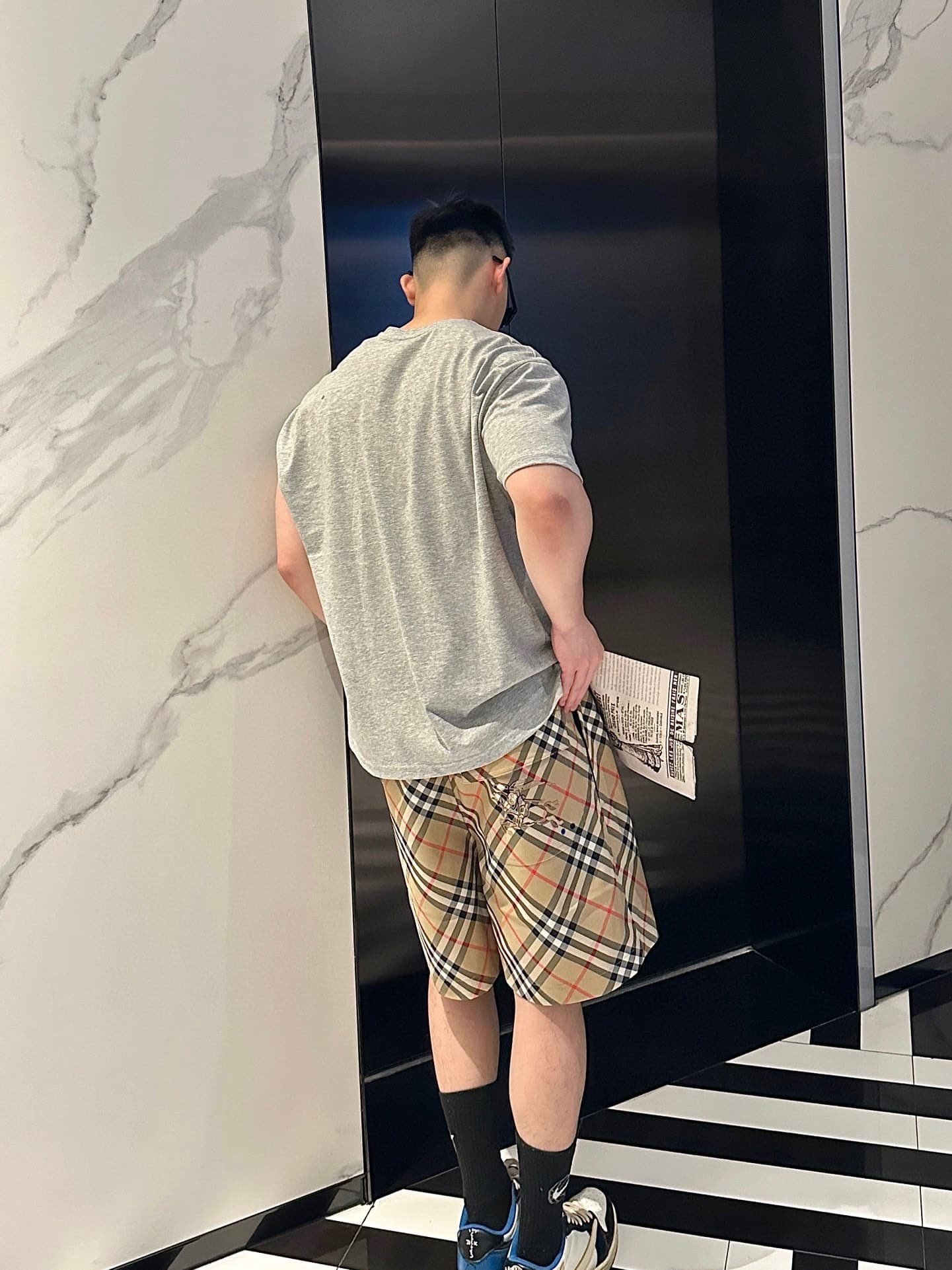 Burberry Check Shorts