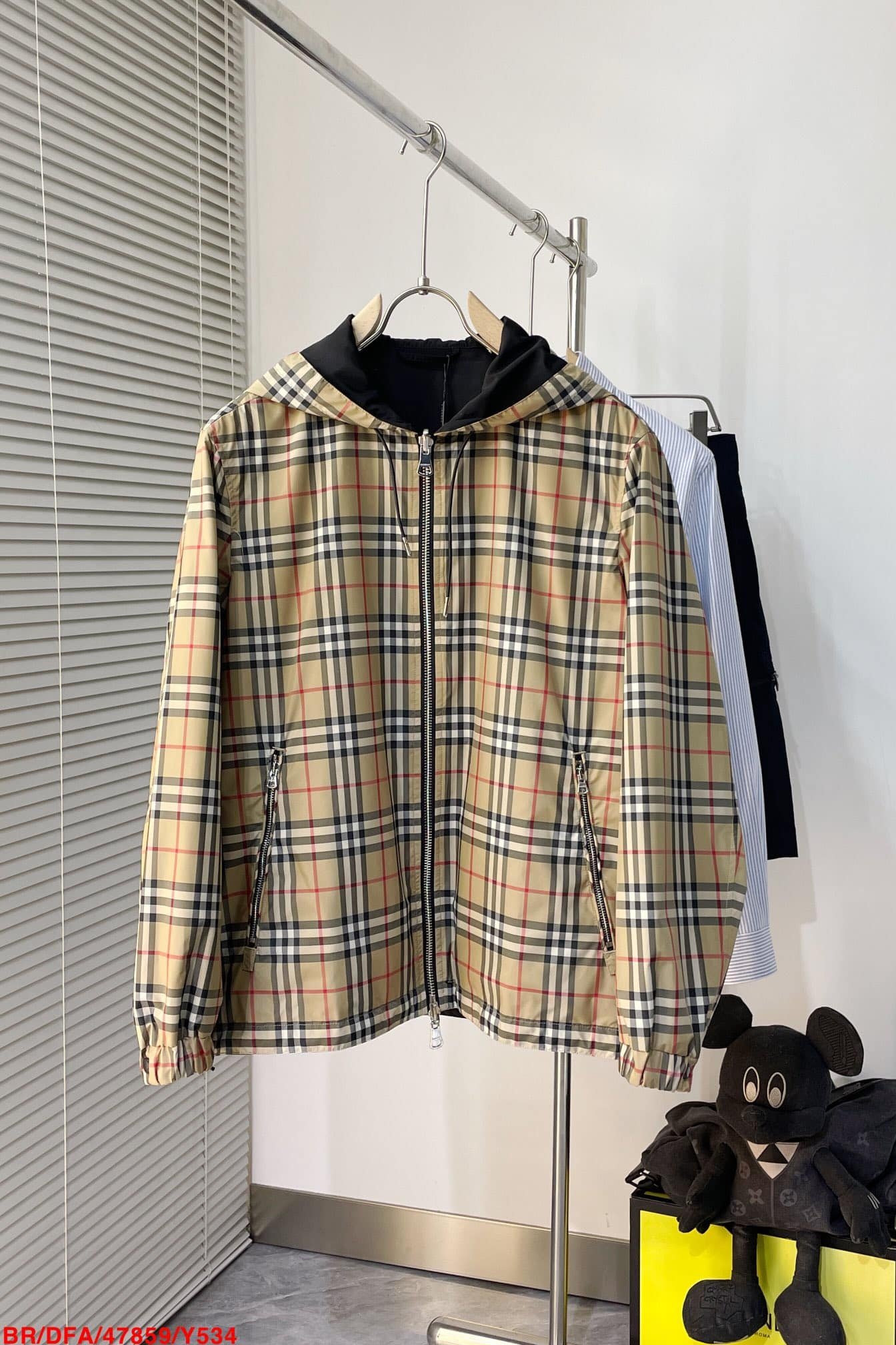 Burberry Reversible Check Jacket