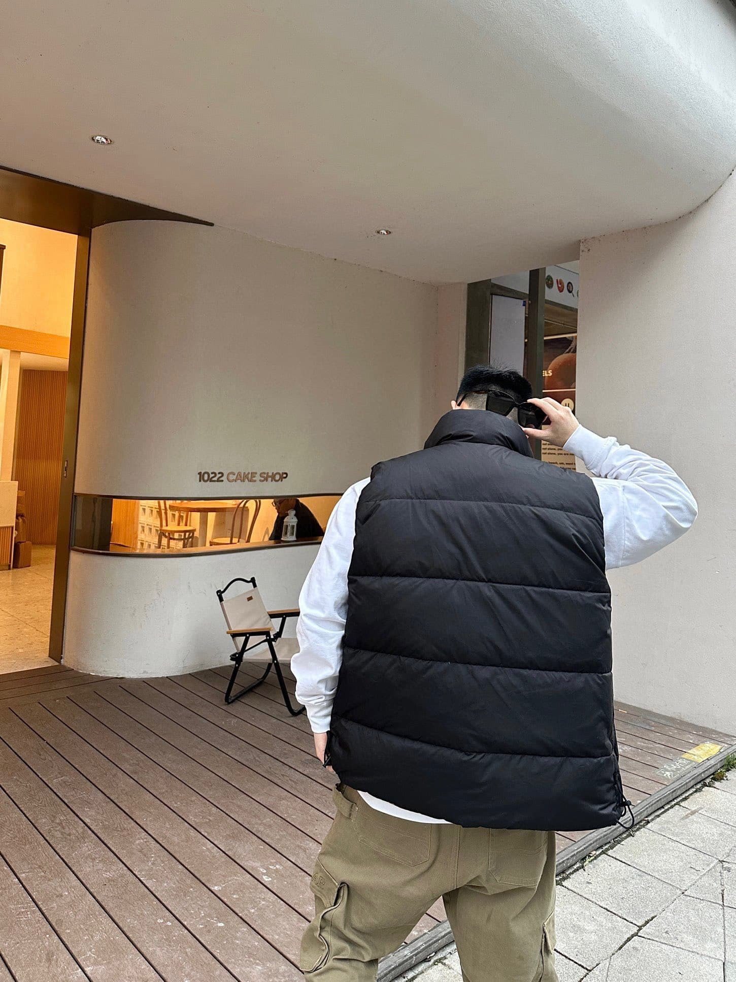 Reversible Puffer Gilet
