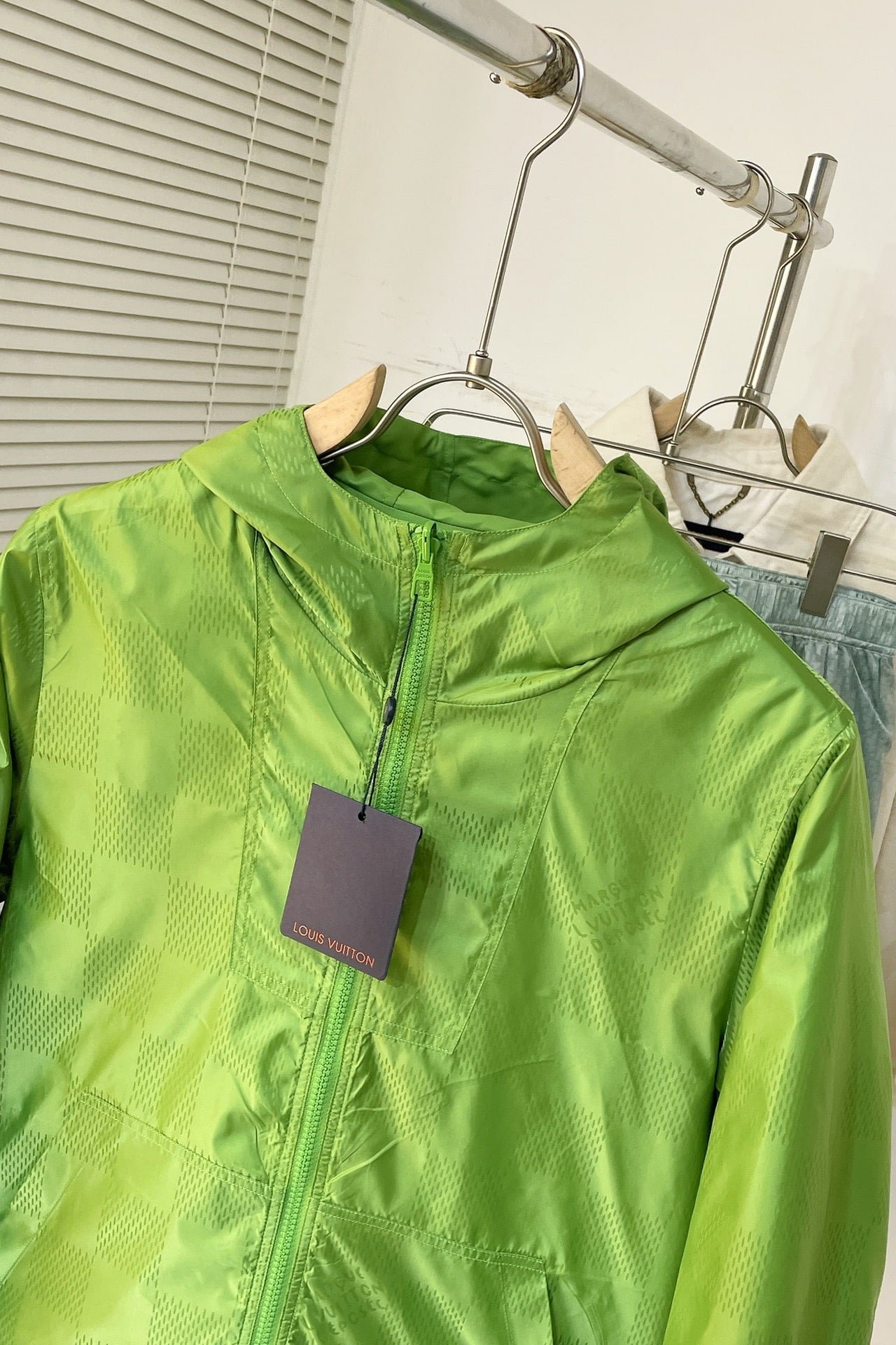 LV Damier Jacquard Reversible Windbreaker