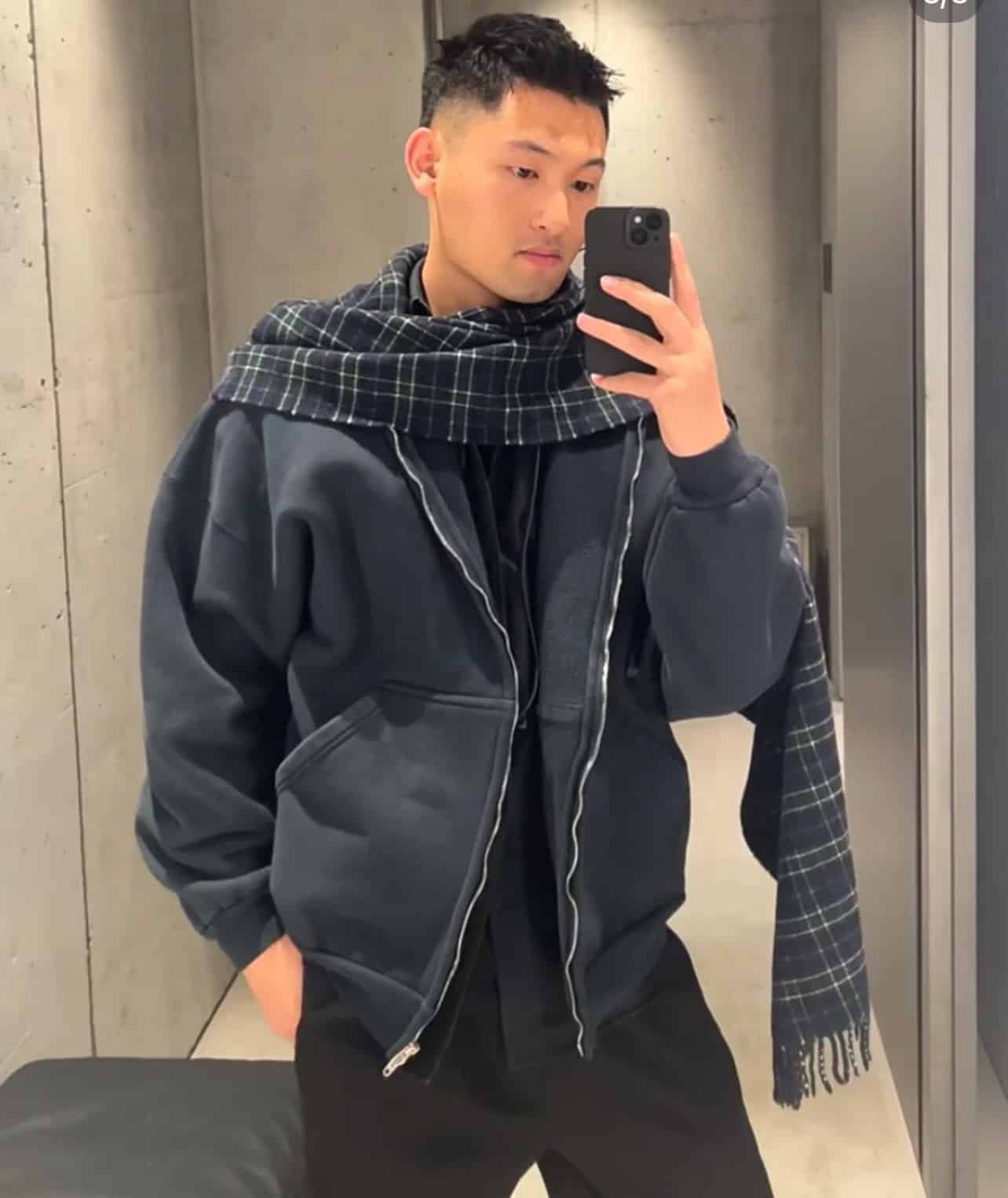Unity Sports Icon Scarf Zip-Up Hoodie