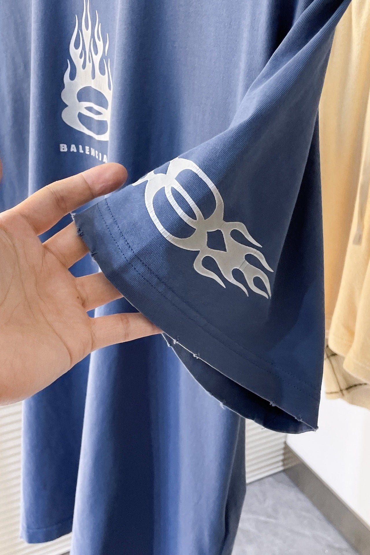 Balenciaga Burning Unity T-Shirt Oversized