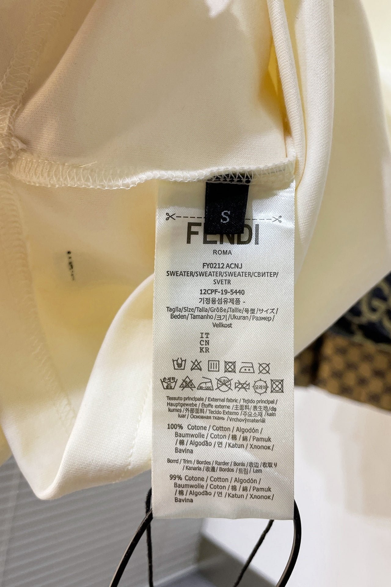 Fendi Embroidered T-shirt