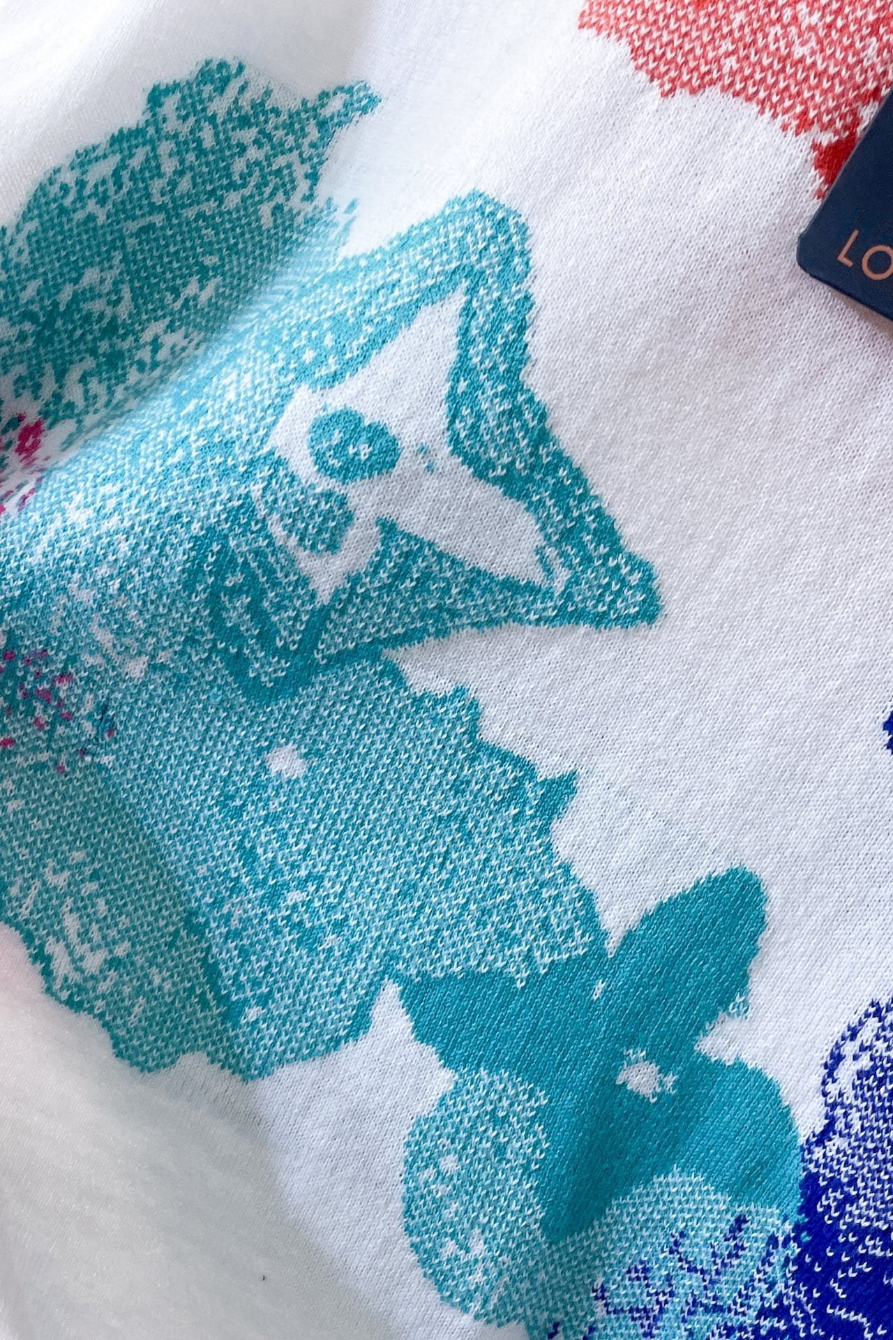 LV Jacquard Knit Short Sleeve T-Shirt