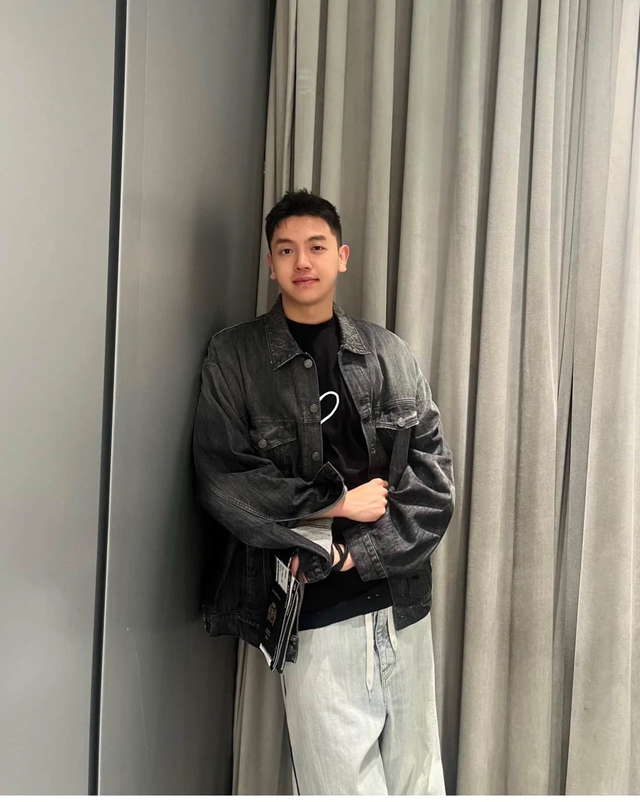 Balenciaga denim jacket