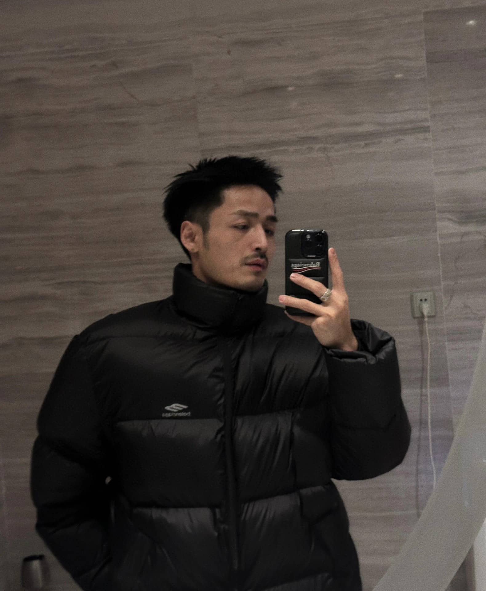 Ski down jacket