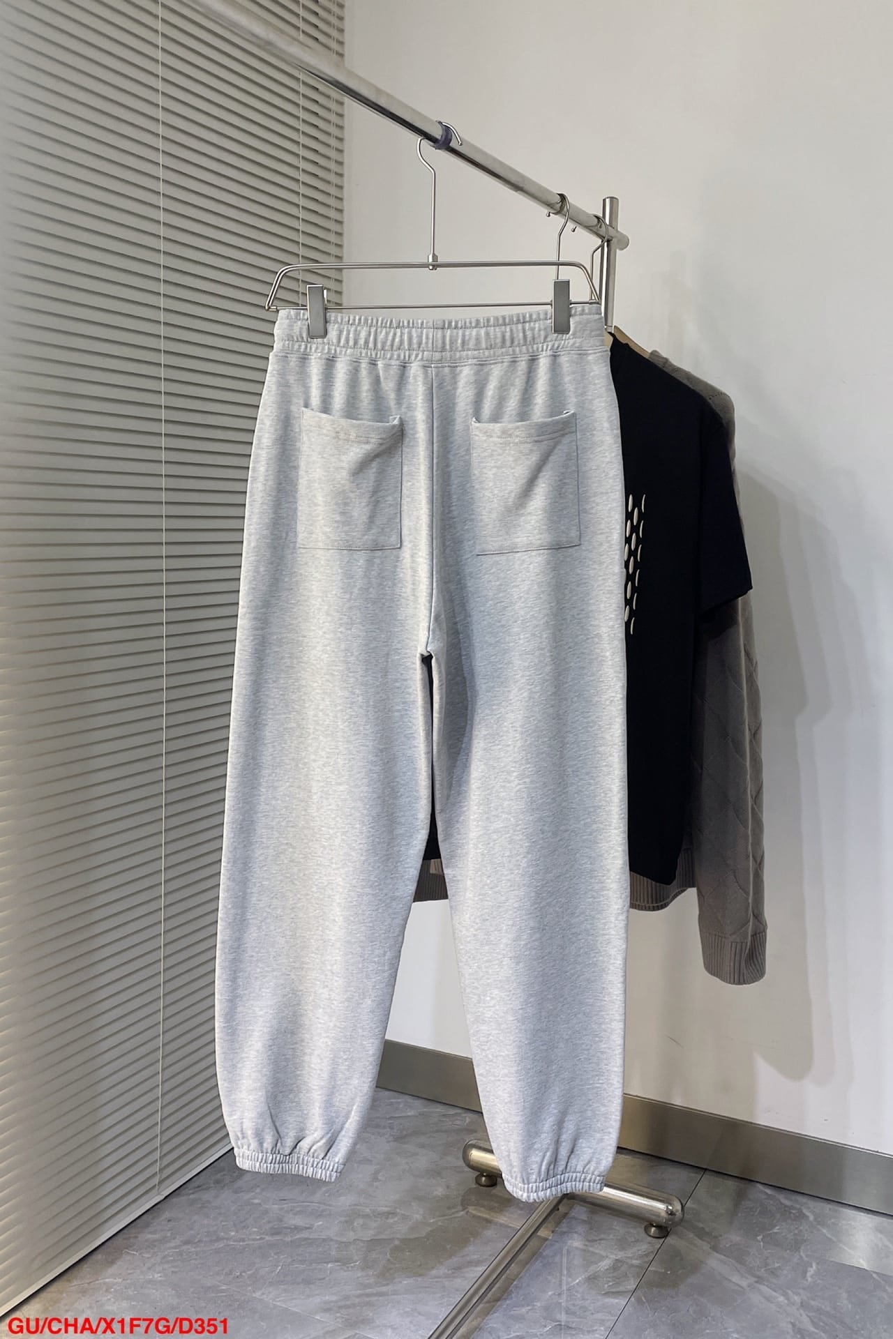 Gucci Embroidered Cotton Pants