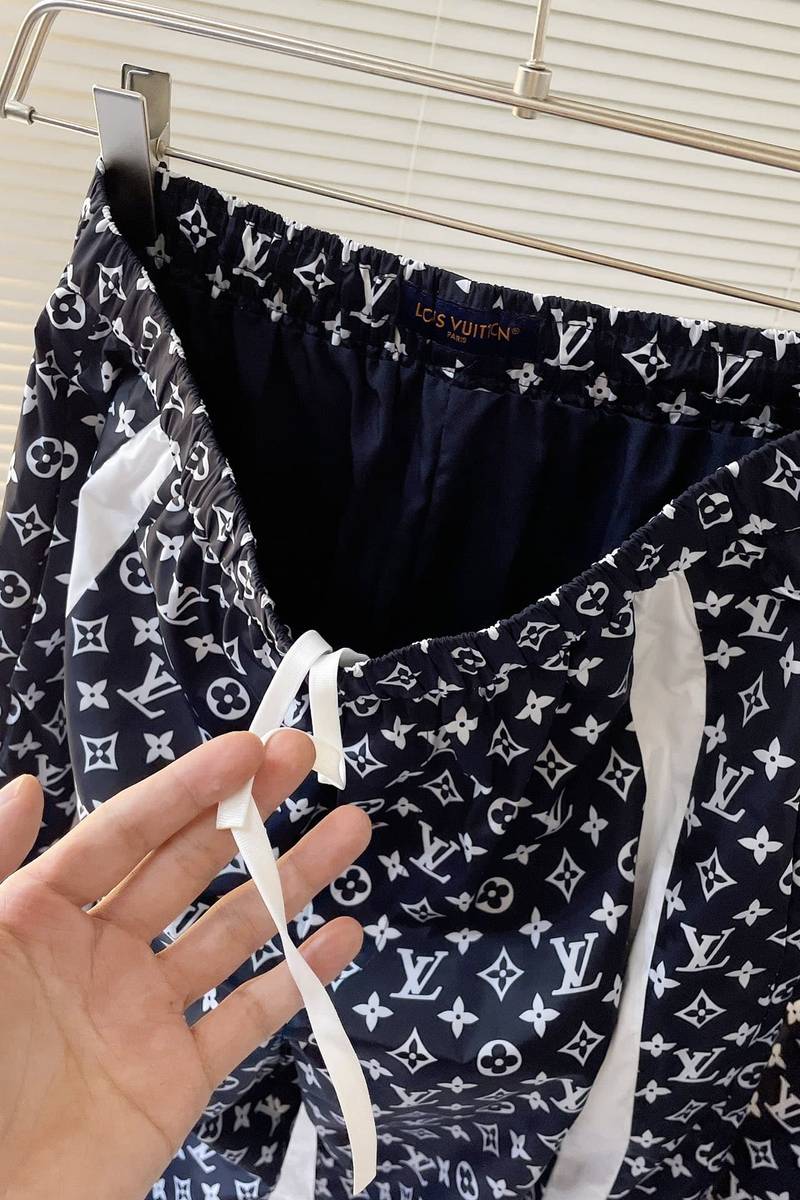 LV Monogram Printed Technical Track Top+Pants