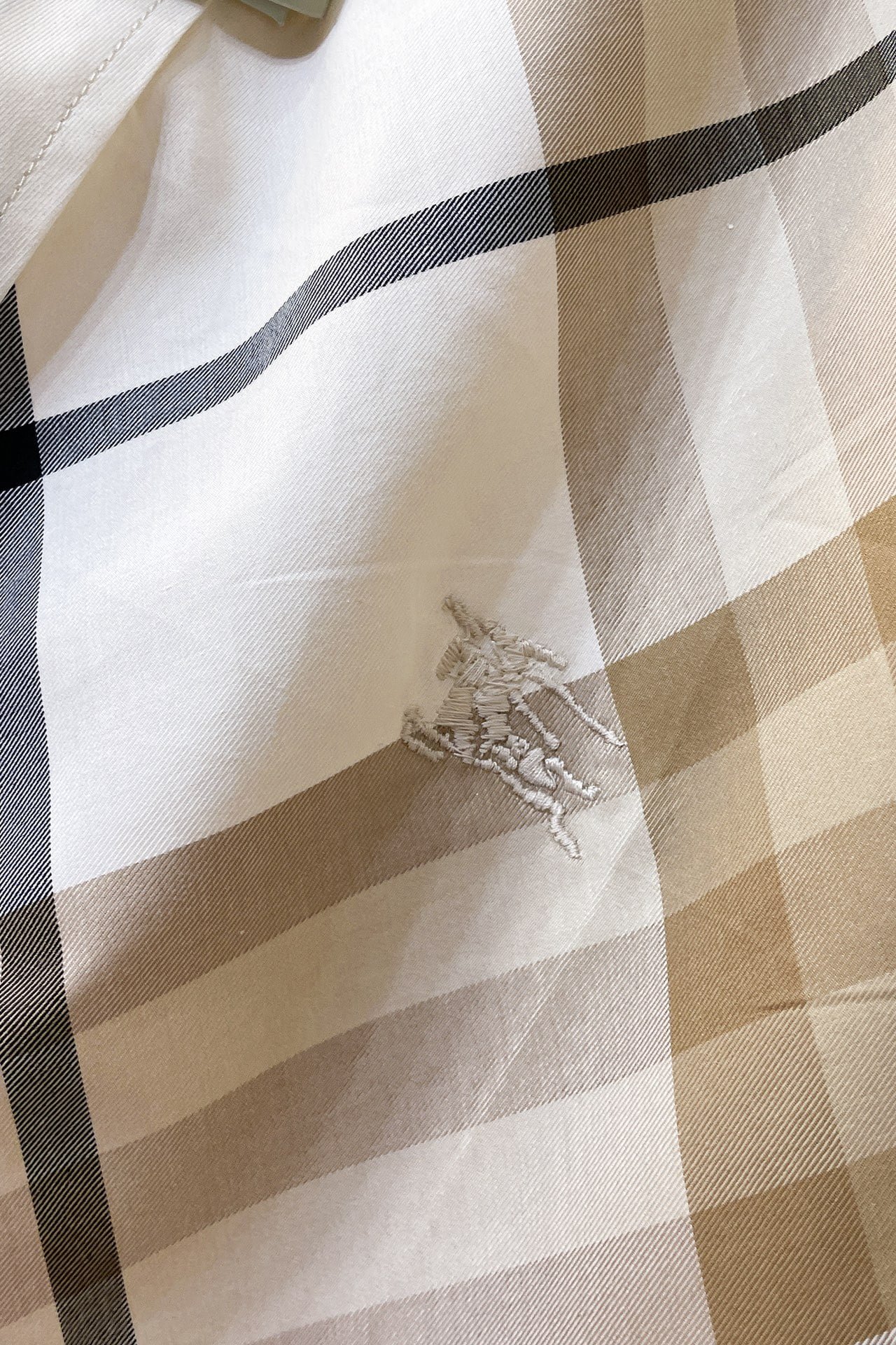 Burberry Embroidered Shirt