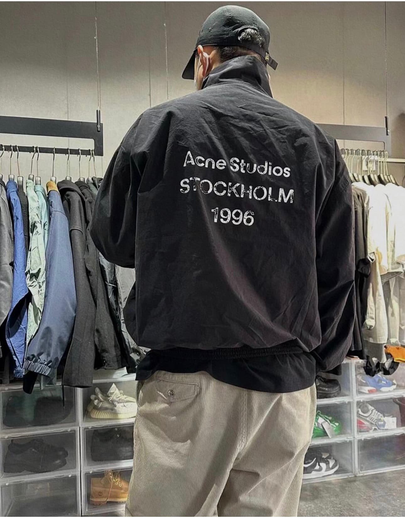 Logo zipper jacket