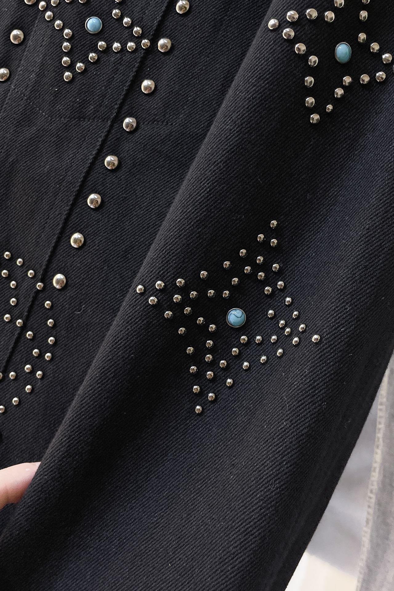 Embroidered Denim Jacket
