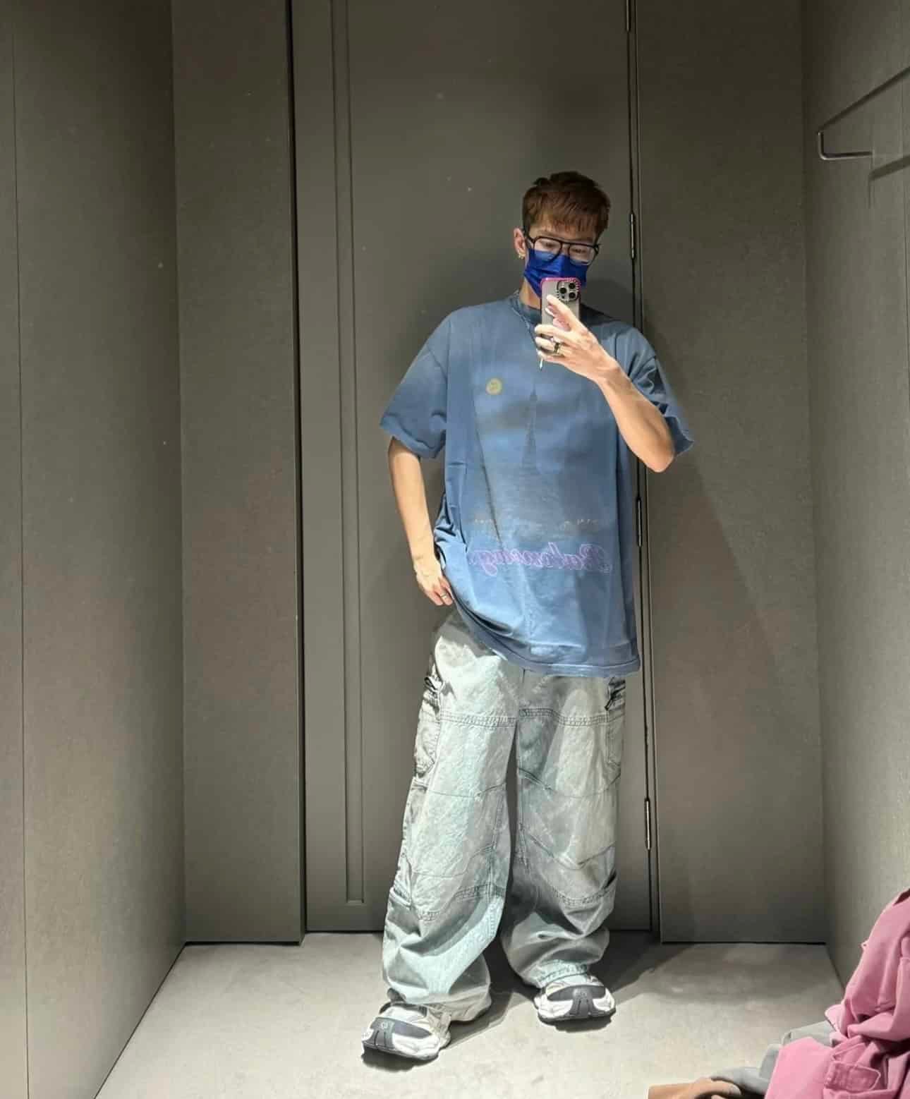 Balenciaga Paris Moon T-Shirt Oversized