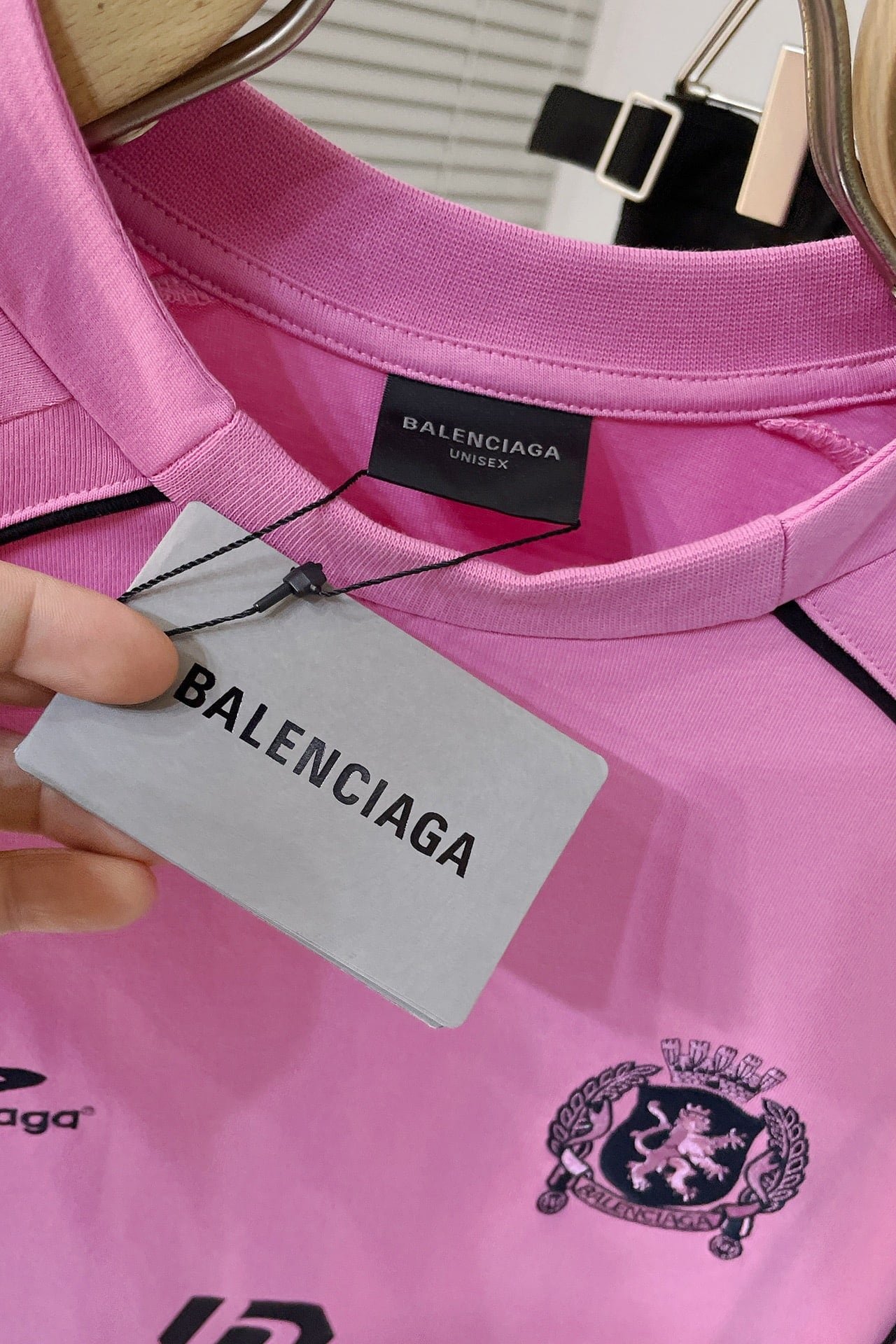 Balenciaga Paris Soccer T-Shirt Oversized