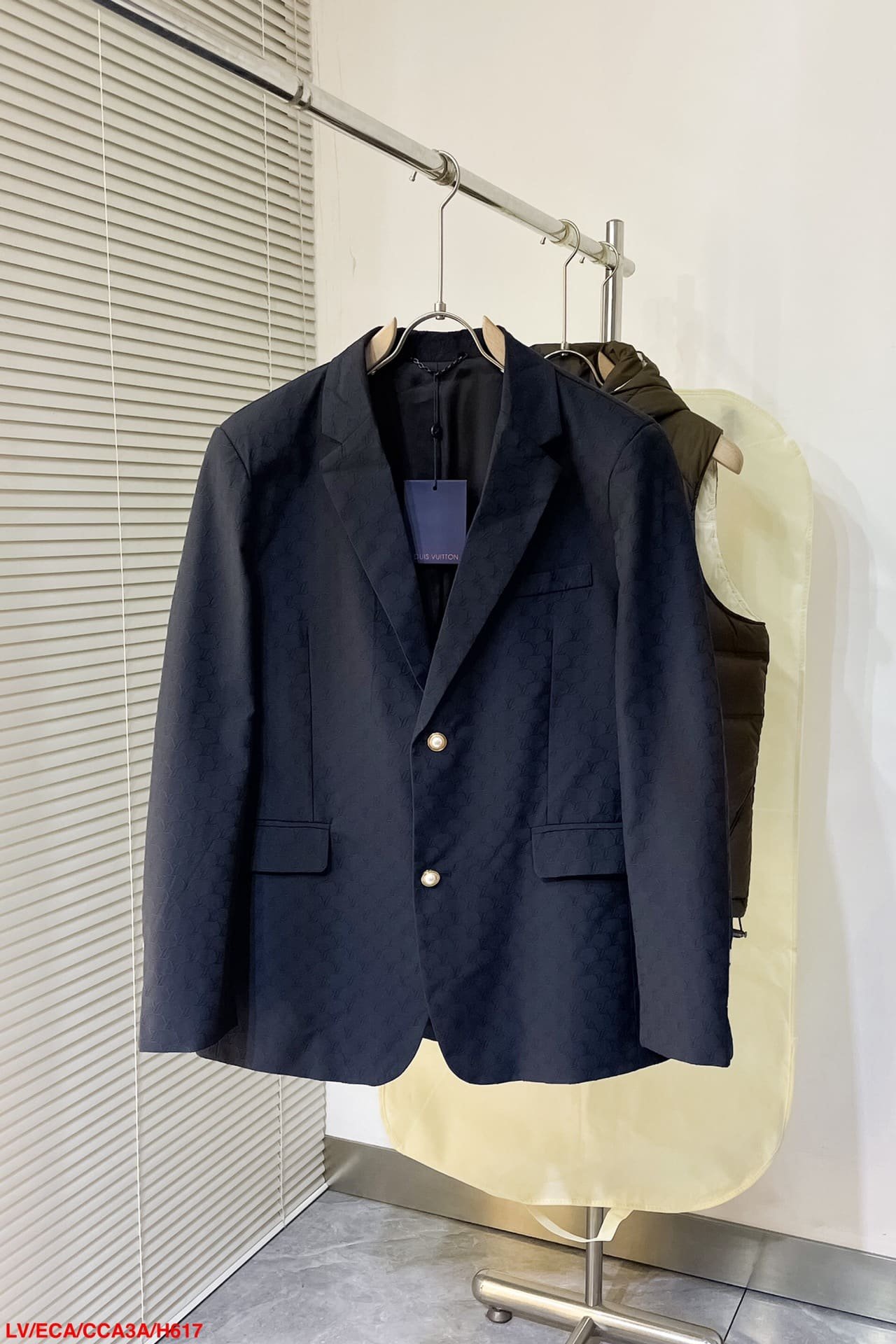 Single-Breasted Silk And Cotton Pont Neuf Jacket
