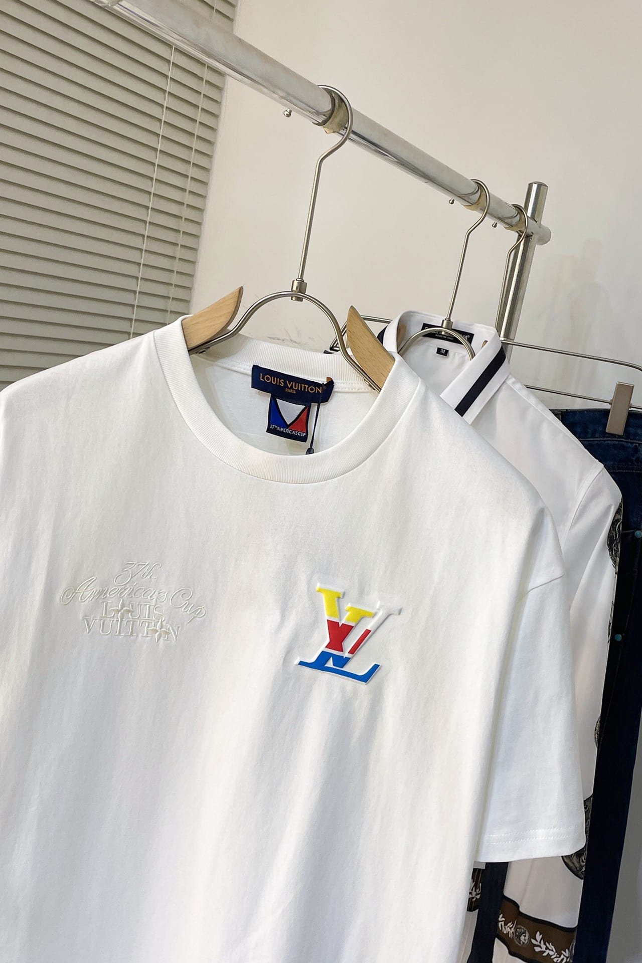 LV Graphic Cotton T-Shirt