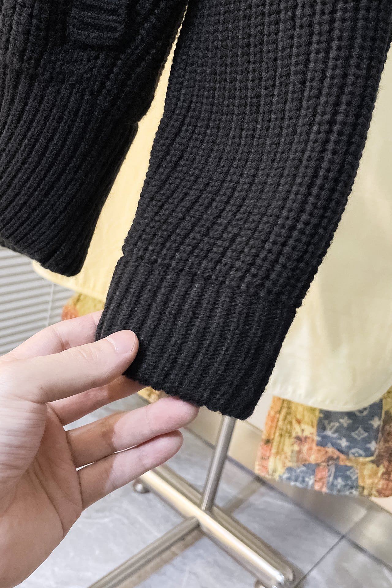 Wool and cashmere cardigan