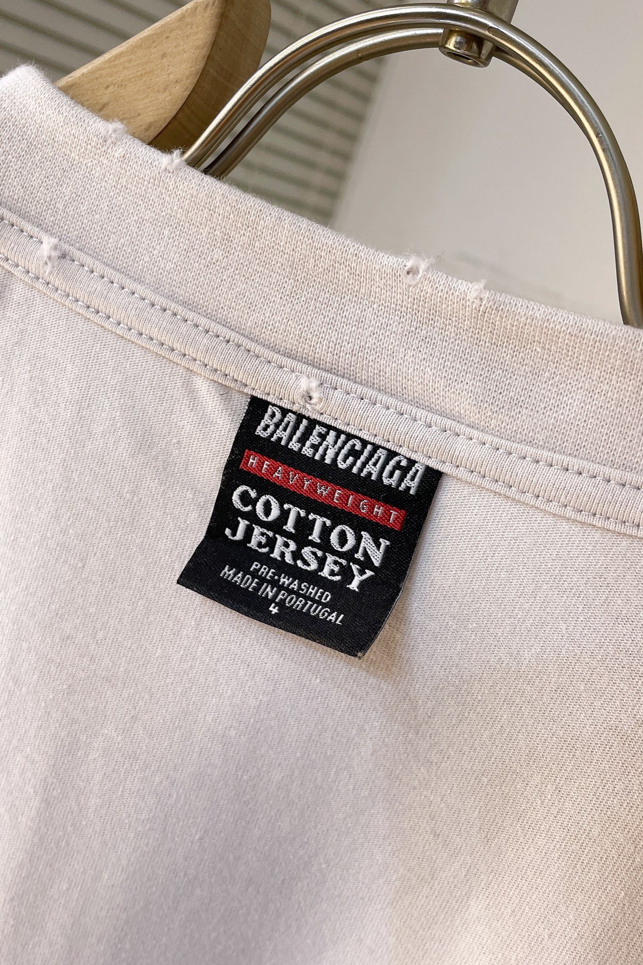 Balenciaga Internal Use Only Inside-Out T-Shirt Oversized
