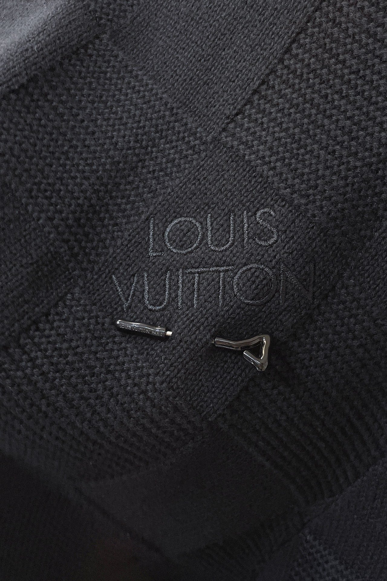 LV Damier Stitch Crewneck