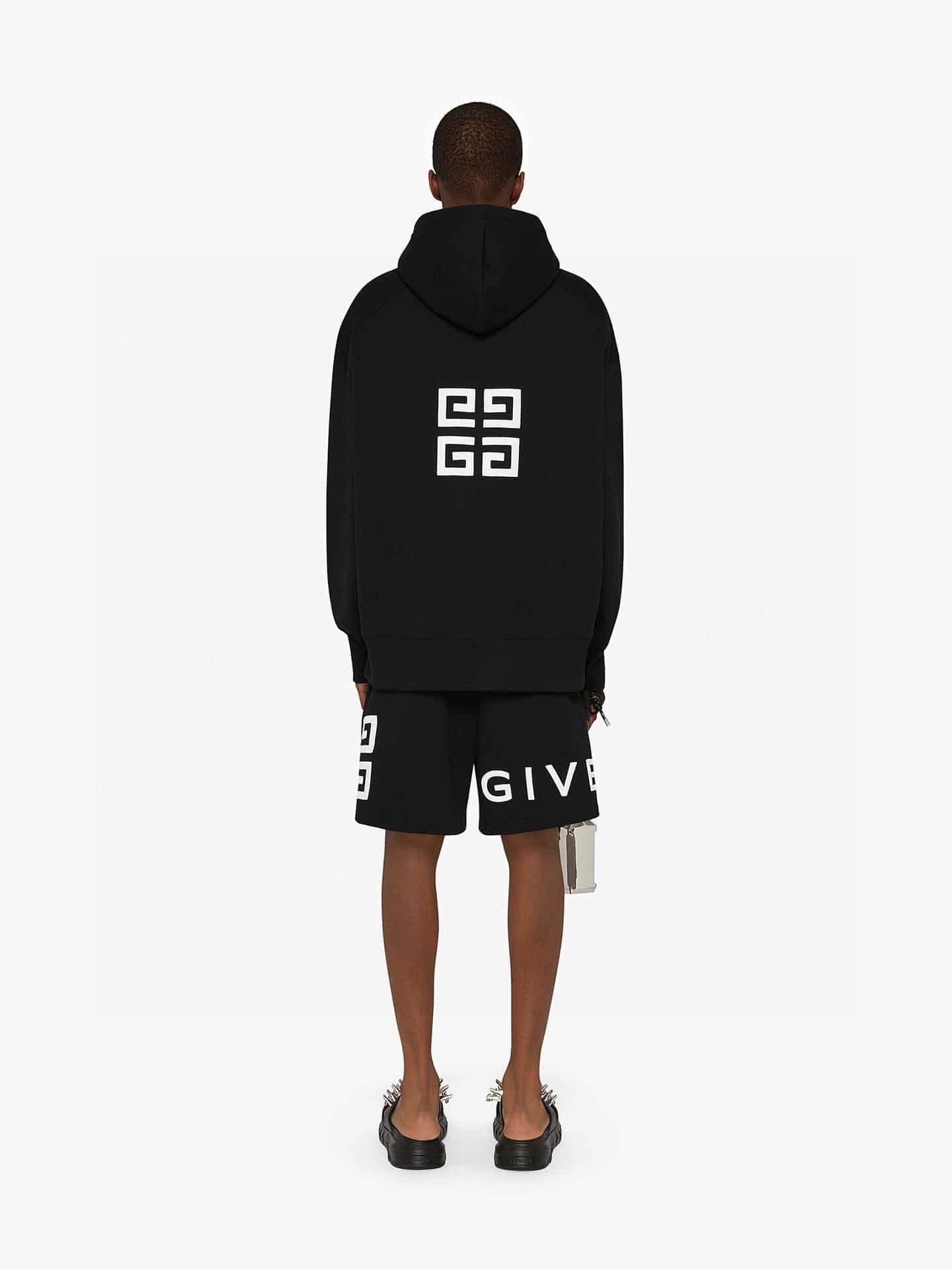 Givenchy 4G bermuda shorts in fleece