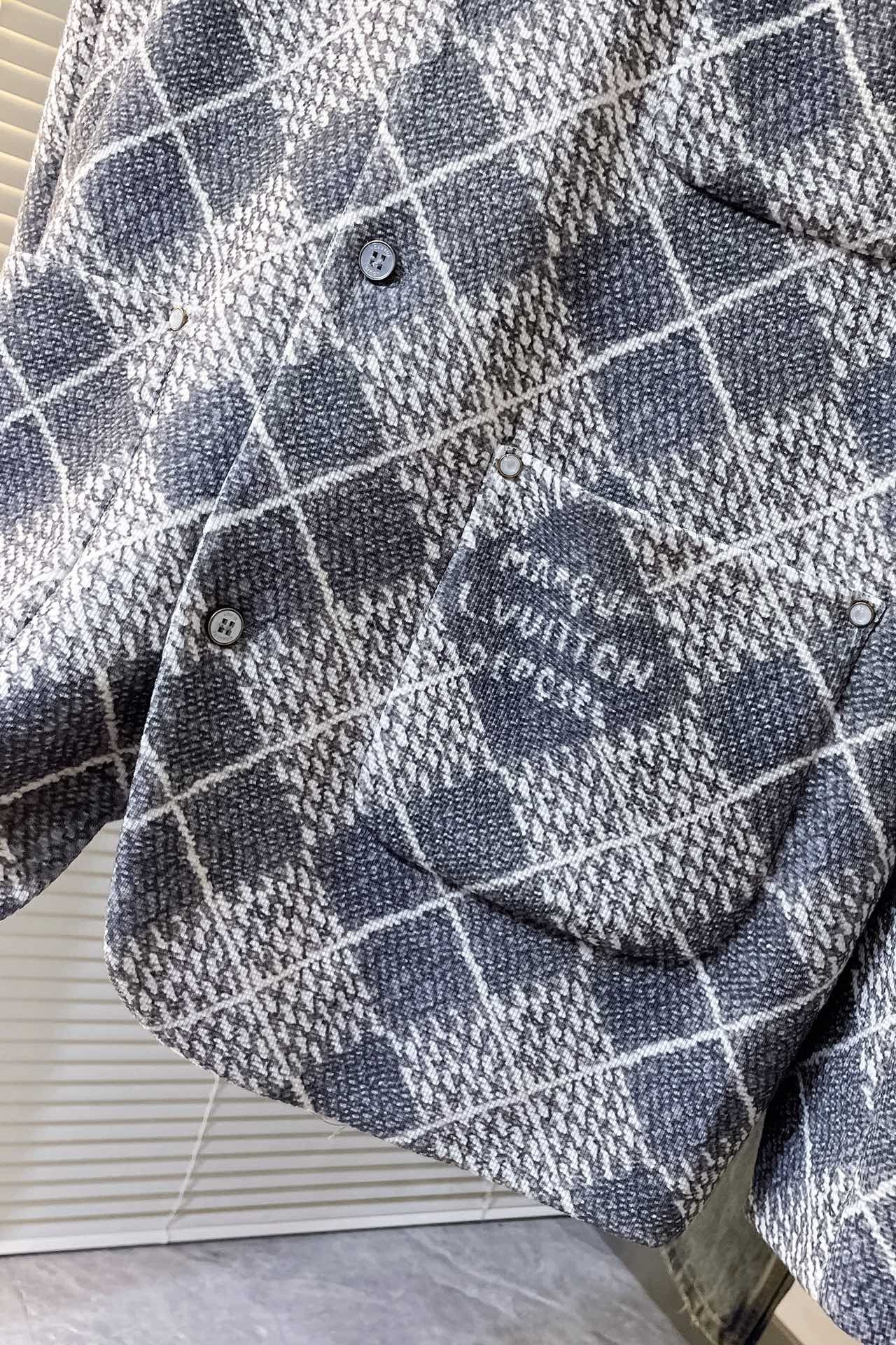 Chic Collarless Wool Jacket