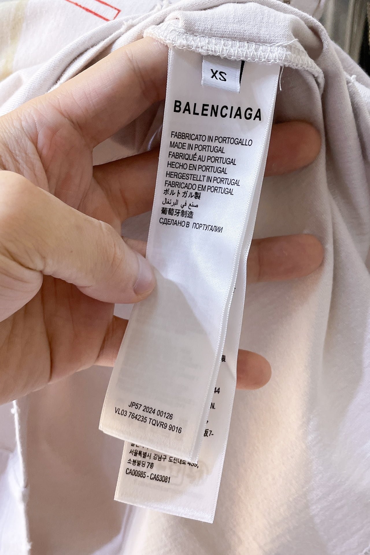 Balenciaga Paris Liberty T-Shirt