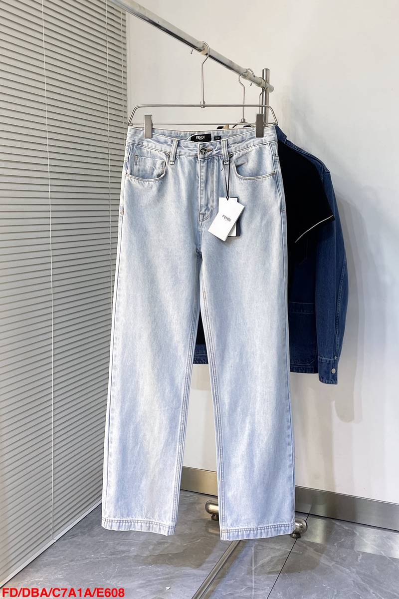 Fendi Long Jeans