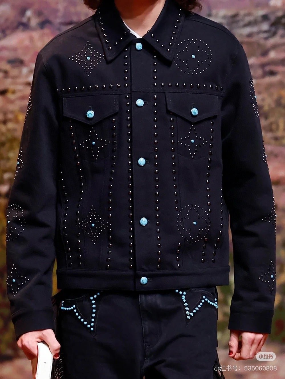 Embroidered Denim Jacket