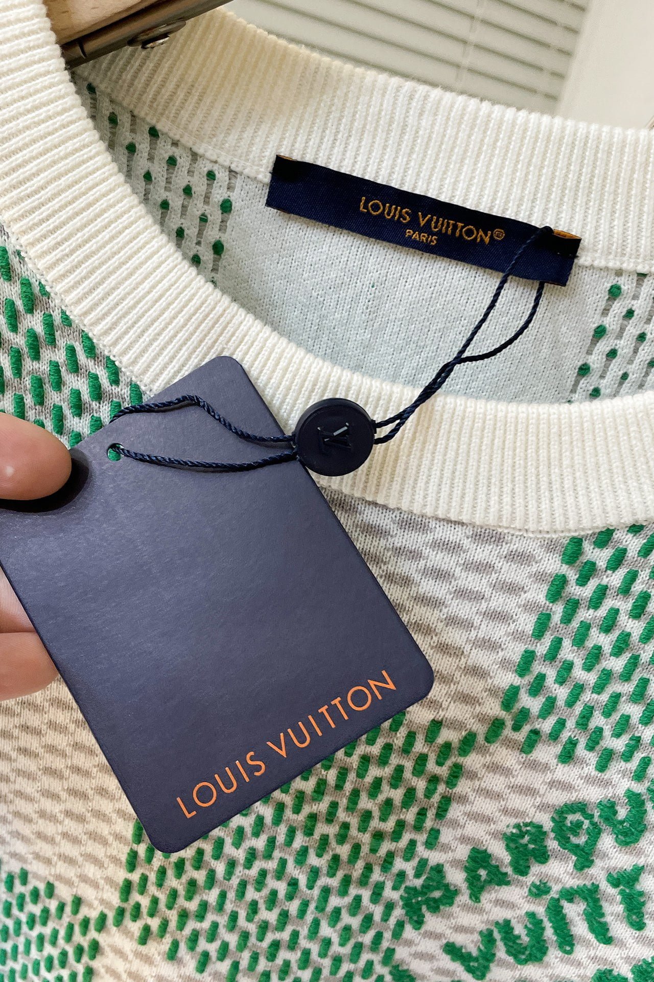 LV Damier Cotton Sweatshirt