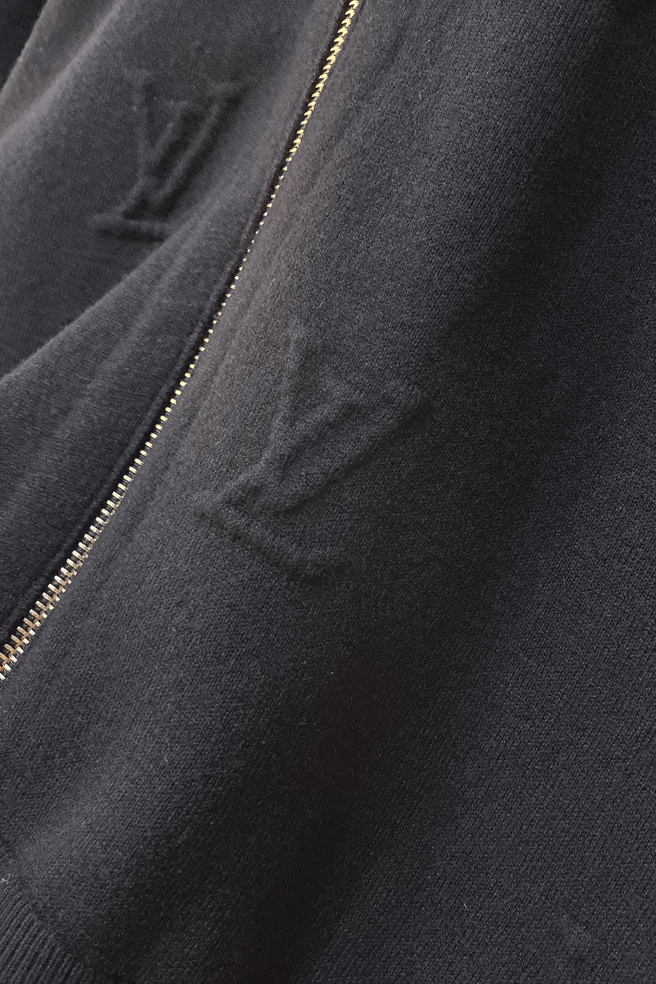 LV Blason Embossed Wool Blouson