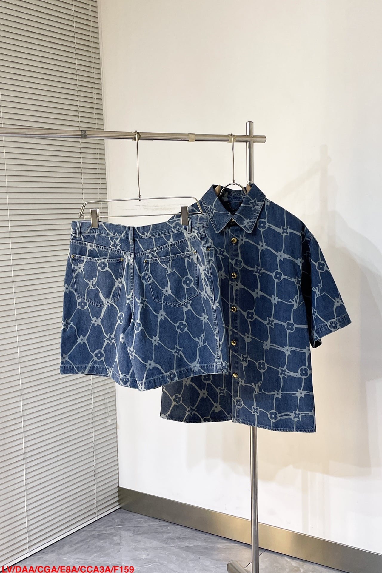 LV Monogram Printed shorts