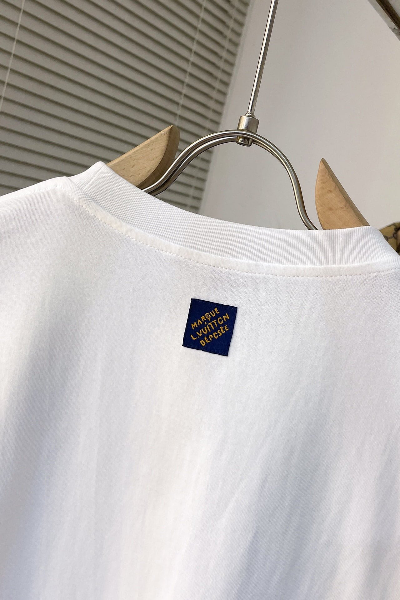 LV Embroidered Short-Sleeved T-Shirt