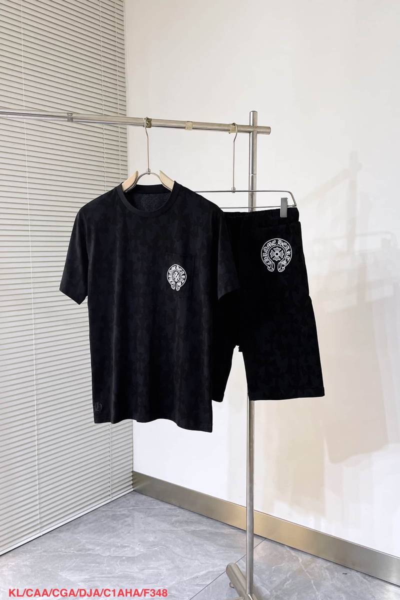 Chrome Hearts T-shirt+Shorts