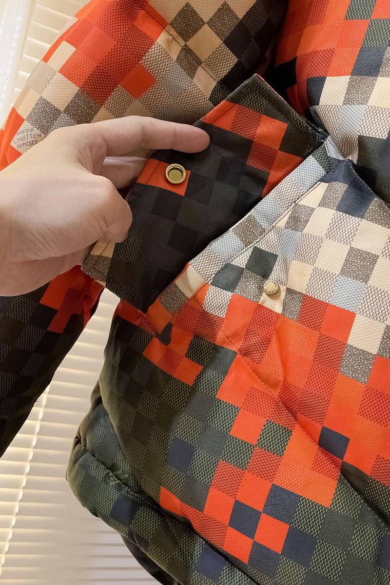 Printed Puffer Jacket