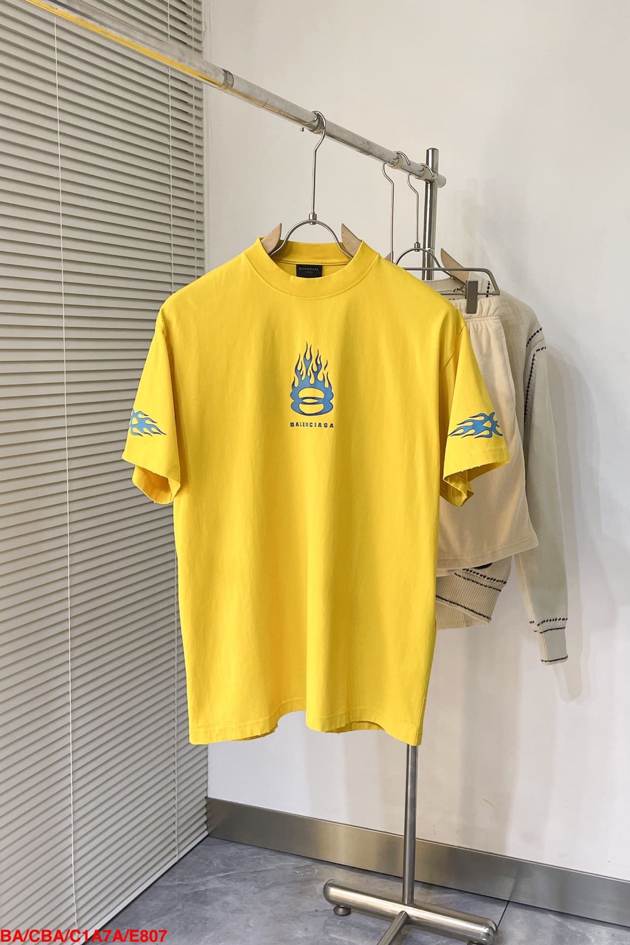 Balenciaga Burning Unity T-Shirt Oversized