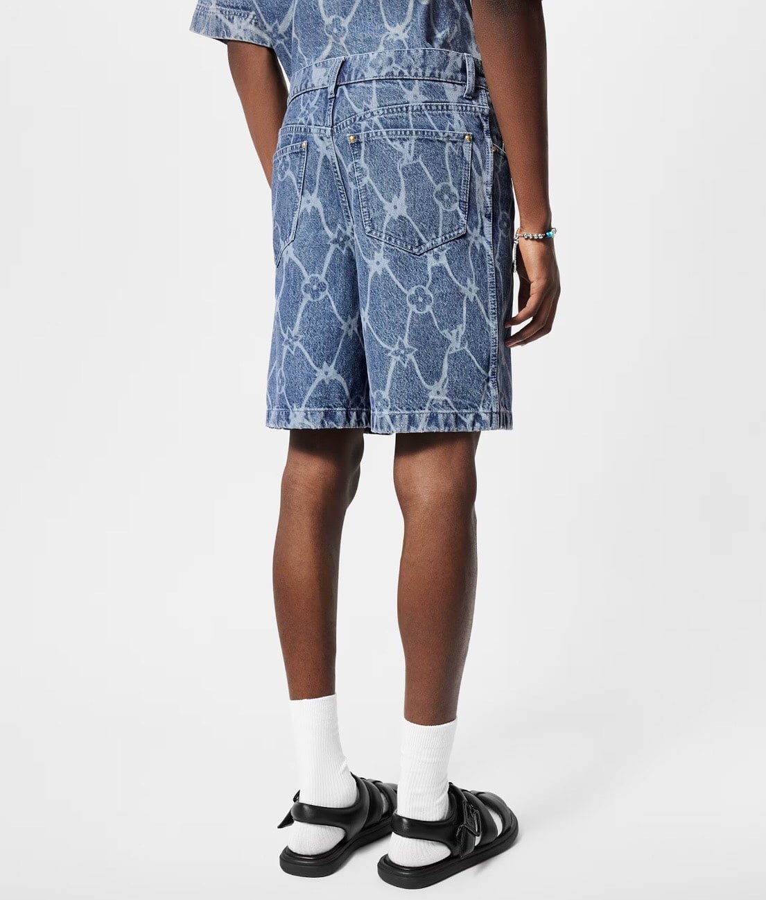 LV Monogram Printed shorts