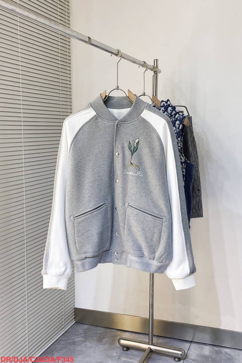 Dior Lily of the Valley Varsity Jacket