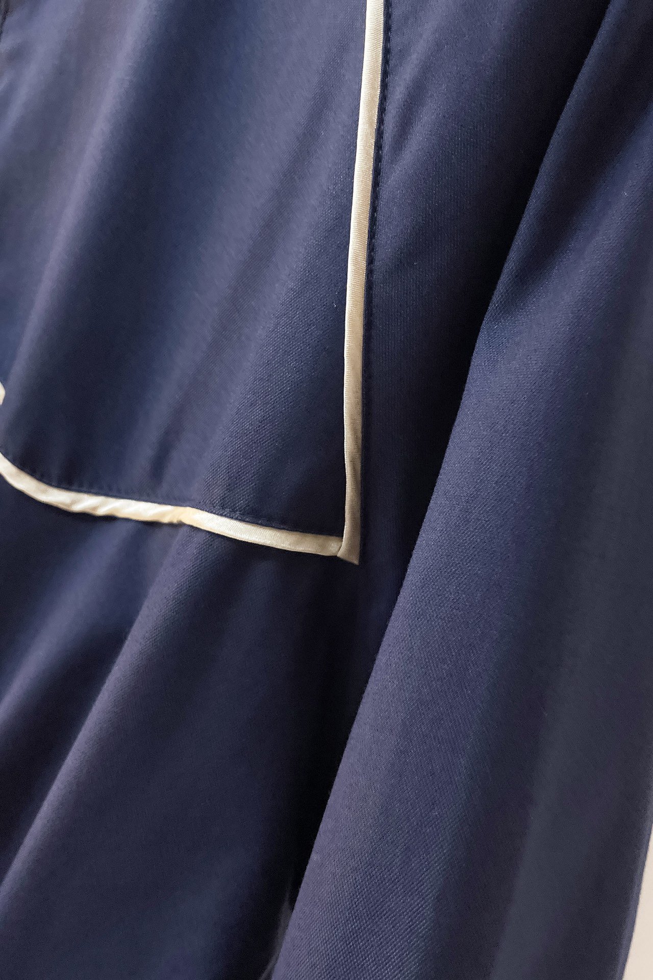 Wool and silk blouson jacket
