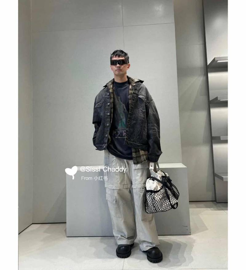 Balenciaga denim jacket