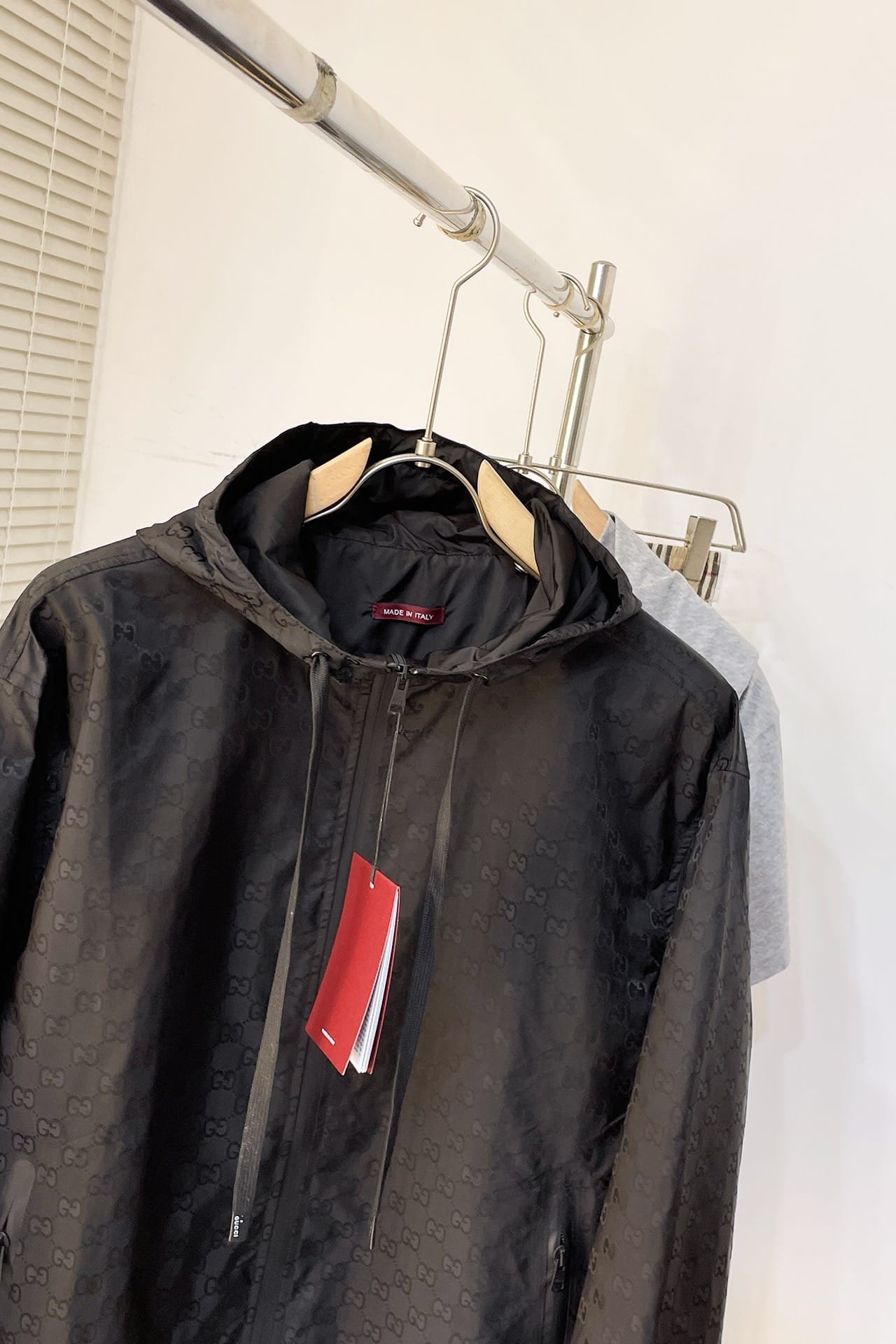 Gucci lightweight gg nylon jacquard jacket