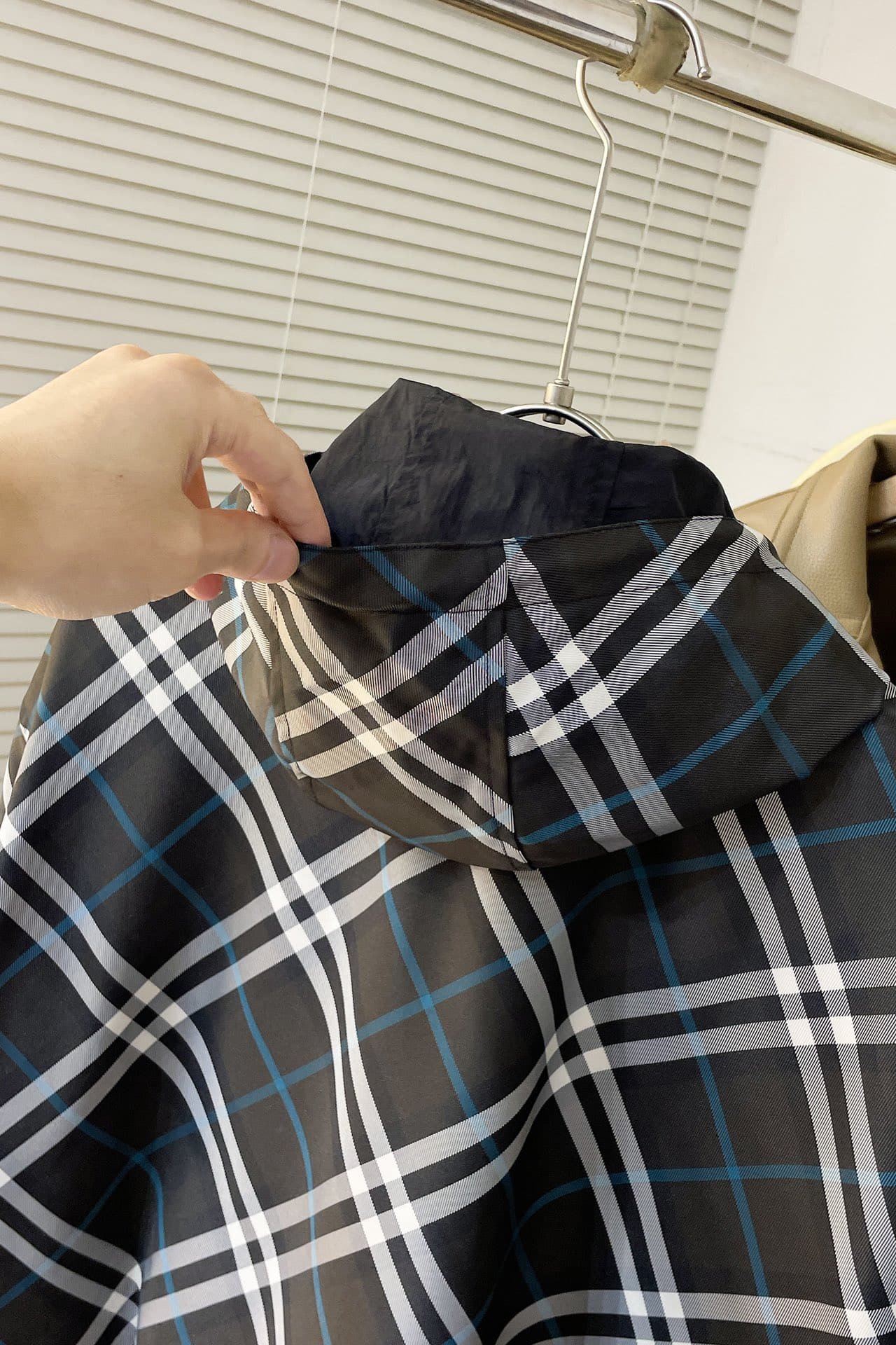 Burberry Reversible Check Jacket