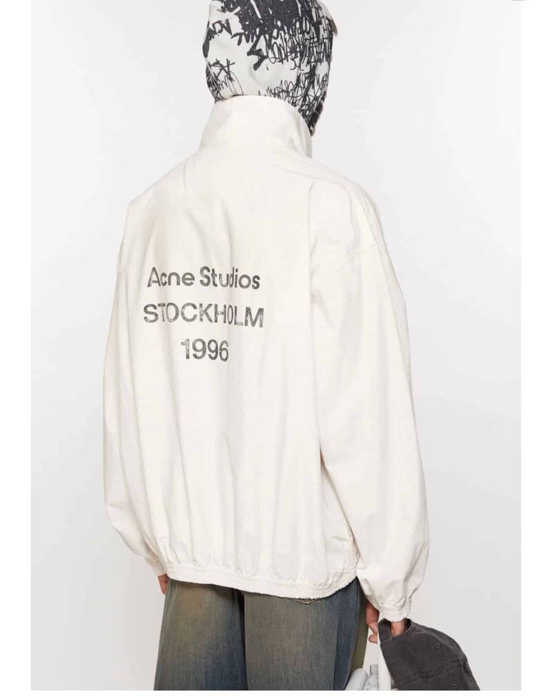 Logo zipper jacket