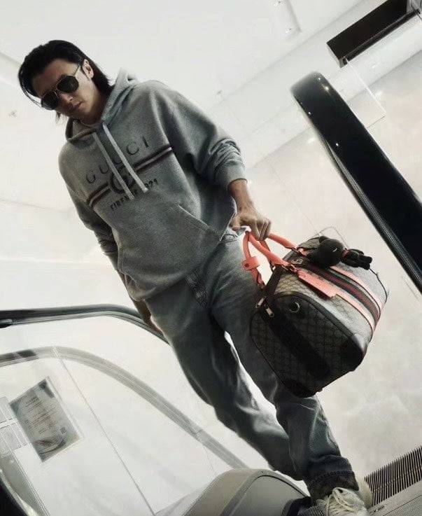 Gucci cotton jersey hooded sweatshirt